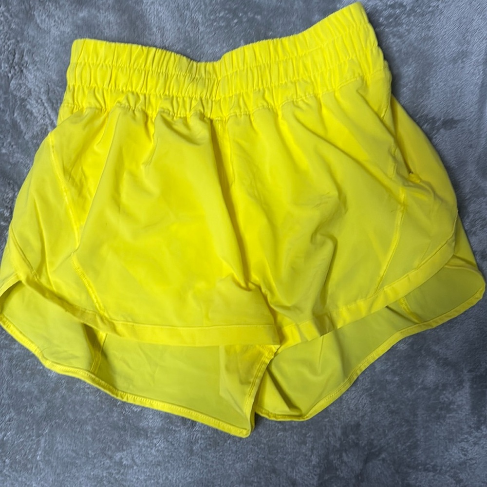 Lululemon Track That High Rise Track Shorts